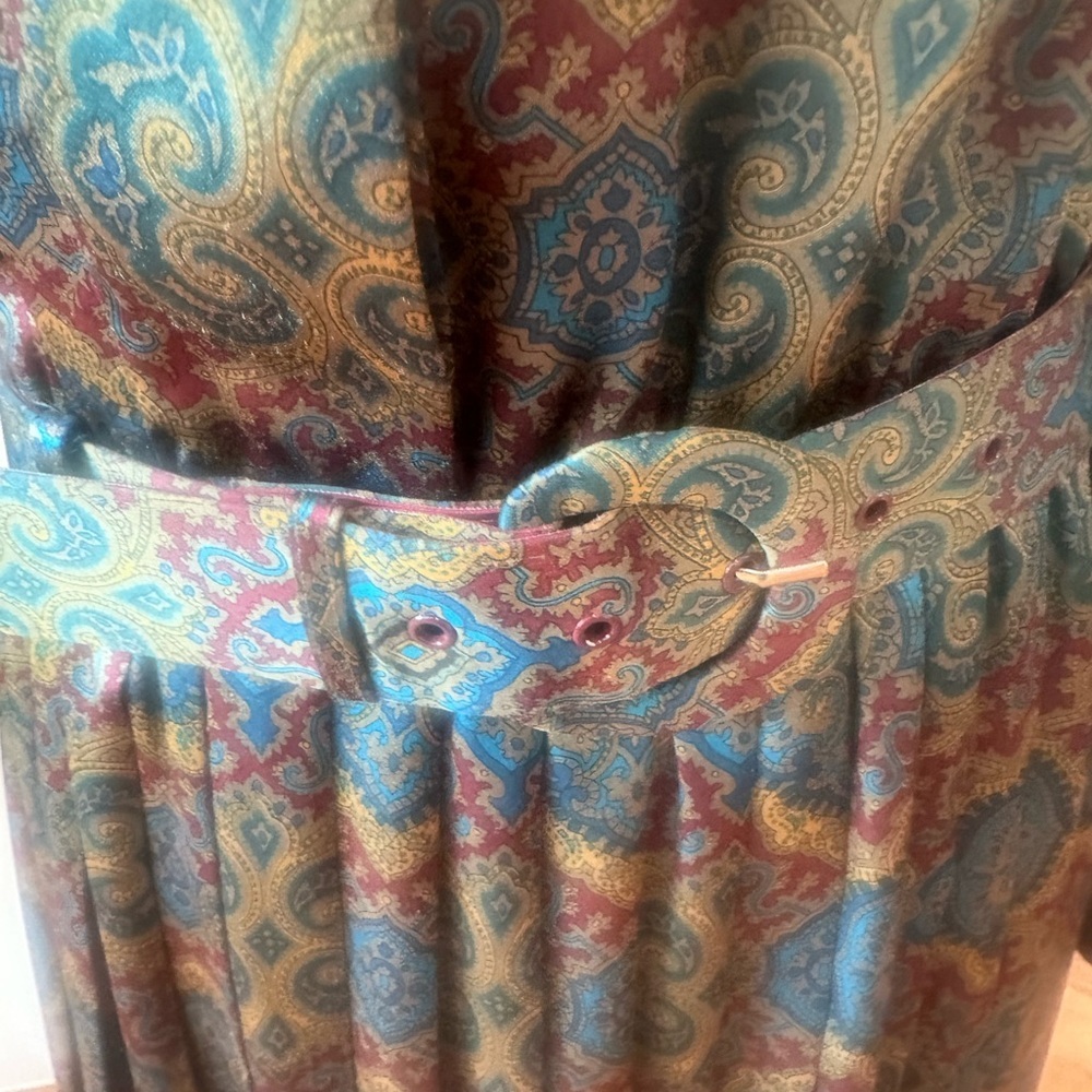 Talbots patterned dress - Picture 3 of 7